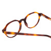 Close Up View of Ernest Hemingway H4907 Ladies Round Designer Eyeglasses in Tortoise Havana 48 mm