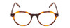 Front View of Ernest Hemingway H4907 Designer Single Vision Prescription Rx Eyeglasses in Tortoise Havana Ladies Round Full Rim Acetate 48 mm