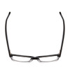 Top View of Ernest Hemingway H4913 Unisex Eyeglasses Black Crystal 2 Tone/Silver Studs 50 mm