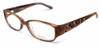 Vera Wang Designer Eyeglasses V088 in Brown :: Custom Left & Right Lens