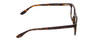 Side View of Ernest Hemingway H4617 Designer Blue Light Blocking Eyeglasses in Matte Tortoise Havana Brown Gold Unisex Cateye Full Rim Acetate 56 mm