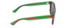 Side View of GUCCI GG0003SN 003 Unisex Classic Sunglasses Tortoise Havana/Red Green/Grey 52mm
