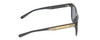 Side View of GUCCI GG0980S 001 Unisex Cateye Full Rim Designer Sunglass Black/Gold/Grey 55 mm