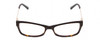 Front View of Harley Davidson HD0509 Ladies Cateye Reading Glasses in Tortoise Gold Brown 52mm