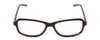 Front View of Harley Davidson HD0537 Ladies Oval Reading Glasses Tortoise Brown Rose Gold 54mm