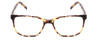 Front View of Ernest Hemingway H4905 Women Reading Glasses Antique Yellow Tortoise Havana 53mm