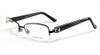 Gucci Designer Eyeglasses 2906 in Black :: Custom Left & Right Lens