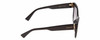 Side View of GUCCI GG0460S Womens Cateye Full Rim Designer Sunglasses in Black/Gold/Grey 53mm