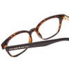Close Up View of Kate Spade REBECCA 2 Womens Cateye Reading Glasses in Tortoise Havana/Peach 49mm