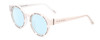 Prive Revaux Industry Disrupter Round Blue Light Glasses Matte Splash White 41mm