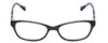 Front View of Lucky Brand D706 Unisex Reading Glasses Grey & Blue Crystal Marble Tortoise 49mm