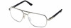 REVO Freeman Designer Reading Glasses Chrome Silver Pilot Pilot 58mm