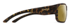 Side View of Smith Arvo Mens Sunglass Tortoise/PC ChromaPop Polarized Bronze Mirror Gold 61mm