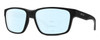 Profile View of Smith Optics Basecamp Designer Progressive Lens Blue Light Blocking Eyeglasses in Matte Black Unisex Square Full Rim Acetate 58 mm