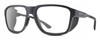Profile View of Smith Optics Embark Designer Progressive Lens Blue Light Blocking Eyeglasses in Matte Slate Grey Unisex Wrap Full Rim Acetate 58 mm
