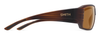 Side View of Smith Guides Choice S Unisex Sunglasses Tortoise/Polarchromic Brown Mirror 58 mm