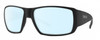 Profile View of Smith Optics Guides Choice XL Designer Blue Light Blocking Eyeglasses in Matte Black Unisex Rectangle Full Rim Acetate 63 mm