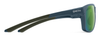 Side View of Smith Leadout Pivlock Sunglass Stone/Blue Grey/Photochromic CP Green Mirror 63mm