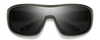 Front View of Smith Spinner Unisex Sunglass Green/Photochromic ChromaPop Polarized Black 134mm