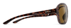 Side View of Smith Whitney Women Sunglasses Tortoise Havana/PC ChromaPop Polarized Brown 61mm