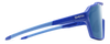 Side View of Smith Shift XL MAG Unisex Sunglass Dew Royal Blue/PC ChromaPop Blue Mirror 142mm