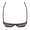 Top View of SITO SHADES BENDER Womens Designer Sunglasses in Demi-Tortoise Havana/Brown 57mm