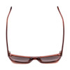 Top View of SITO SHADES BREAK OF DAWN Unisex Sunglasses Pink Crystal/Rosewood Gradient 54 mm