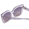 Close Up View of SITO SHADES CULT VISION Cateye Sunglasses in Purple Crystal/Indigo Gradient 51mm