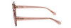Side View of SITO SHADES FOXY Women's Sunglasses Sirocco Pink Crystal/Rosewood Gradient 52 mm