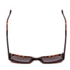 Top View of SITO SHADES INNER VISION Women's Designer Sunglasses in Amber Cheetah/Brown 56mm