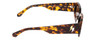 Side View of SITO SHADES JUICY Womens Designer Sunglasses in Honey Tortoise Havana/Brown 53mm