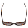 Top View of SITO SHADES JUICY Womens Designer Sunglasses in Honey Tortoise Havana/Brown 53mm