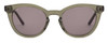 Front View of SITO SHADES NOW OR NEVER Women's Sunglasses in Pine Green Crystal/Iron Gray 50mm