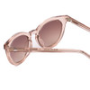 Close Up View of SITO SHADES NOW OR NEVER Women's Sunglasses Pink Crystal/Rosewood Gradient 50 mm