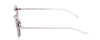 Side View of SITO SHADES ORBITAL Unisex Aviator Sunglasses in Silver & Rosewood Gradient 55mm