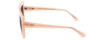 Side View of SITO SHADES PAPILLION Womens Sunglasses Vanilla Pink Crystal/Minky Gradient 56mm