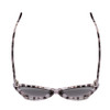 Top View of SITO SHADES SEDUCTION Cat Eye Sunglasses Snow White Brown Tortoise Havana/i 57mm