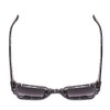 Top View of SITO SHADES SENSORY DIVISION Cat Eye Sunglasses Black Zebra/Smoke Gradient 53 mm
