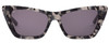 Front View of SITO SHADES WONDERLAND Cat Eye Sunglasses in Black Grey Tortoise/Iron Gray 54 mm