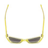 Top View of SITO SHADES WONDERLAND Womens Cat Eye Sunglasses Limeade Green Crystal/Dusk 54mm