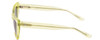 Side View of SITO SHADES WONDERLAND Womens Cat Eye Sunglasses Limeade Green Crystal/Dusk 54mm