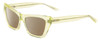 SITO SHADES WONDERLAND Cateye Polarized BIFOCAL Sunglasses in Green Crystal 54mm