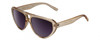 Profile View of Kendall+Kylie KK5135CE JAE Women Sunglasses Golden Wheat Beige Crystal/Grey 56mm
