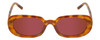 Front View of Kendall+Kylie KK5153CE VANESSA Womens Sunglass Tortoise Havana Crystal/Pink 54mm