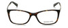 Front View of Michael Kors MK4016 Designer Progressive Lens Prescription Rx Eyeglasses in Brown Tortoise Havana Antique Gold Ladies Cat Eye Full Rim Acetate 53 mm
