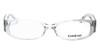 bebe Womens Designer Eyeglasses 5000 in Crystal :: Custom Left & Right Lens