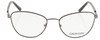 Front View of Calvin Klein CK20305 Womens Cat Eye Designer Reading Glasses Black Gunmetal 53mm
