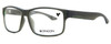 Profile View of Dragon Alliance DR126 MI COUNT Designer Blue Light Blocking Eyeglasses in Matte Olive Green Unisex Rectangular Full Rim Acetate 58 mm