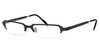 Harry Lary's French Optical Eyewear Clubby Eyeglasses in Gunmetal (329) :: Custom Left & Right Lens