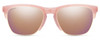 Front View of Smith Optics Haywire-F45 Women Sunglasses Purple Gold/Chromapop Pink Mirror 55mm